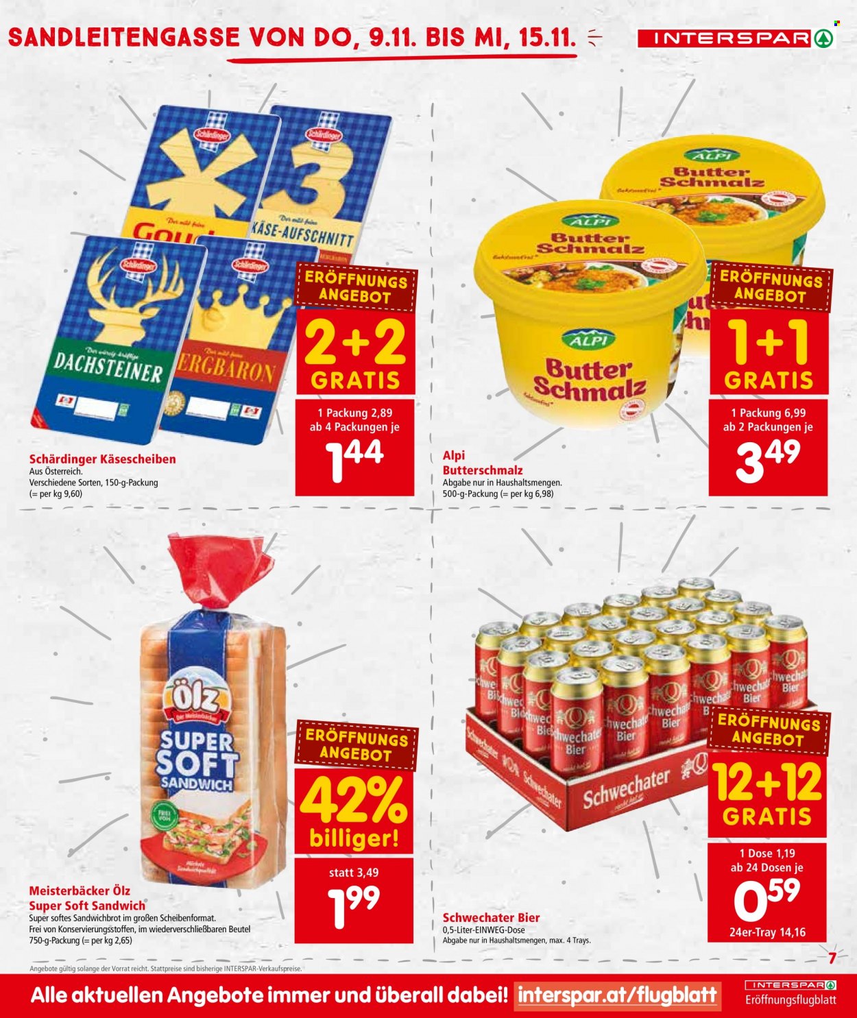 Angebote INTERSPAR - 9.11.2023 - 15.11.2023. Seite 7