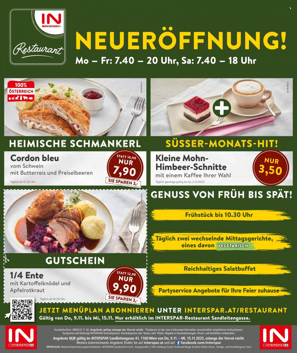 Angebote INTERSPAR - 9.11.2023 - 15.11.2023. Seite 12