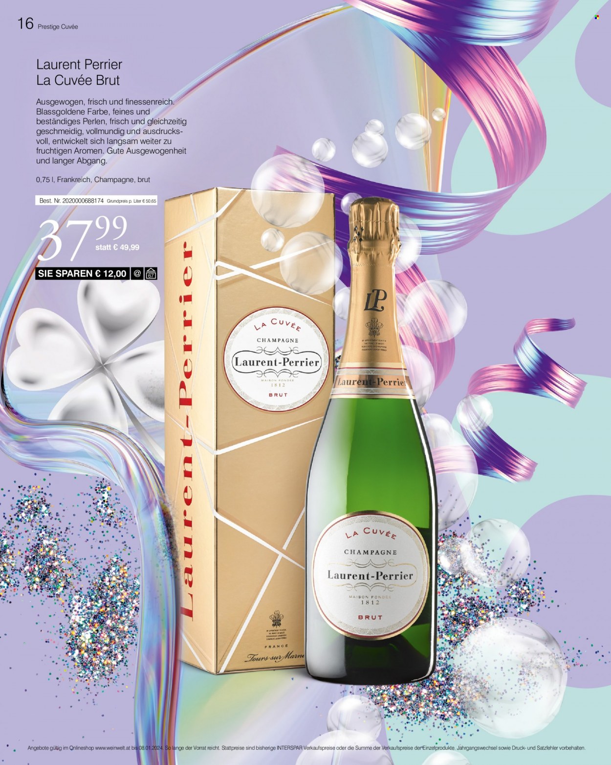 Angebote INTERSPAR - 8.11.2023 - 8.1.2024. Seite 16