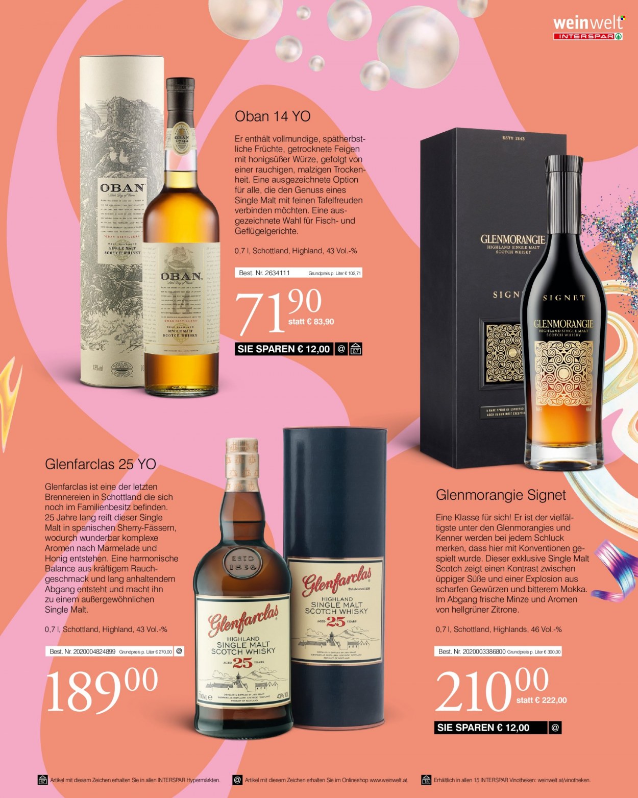 Angebote INTERSPAR - 8.11.2023 - 8.1.2024. Seite 39