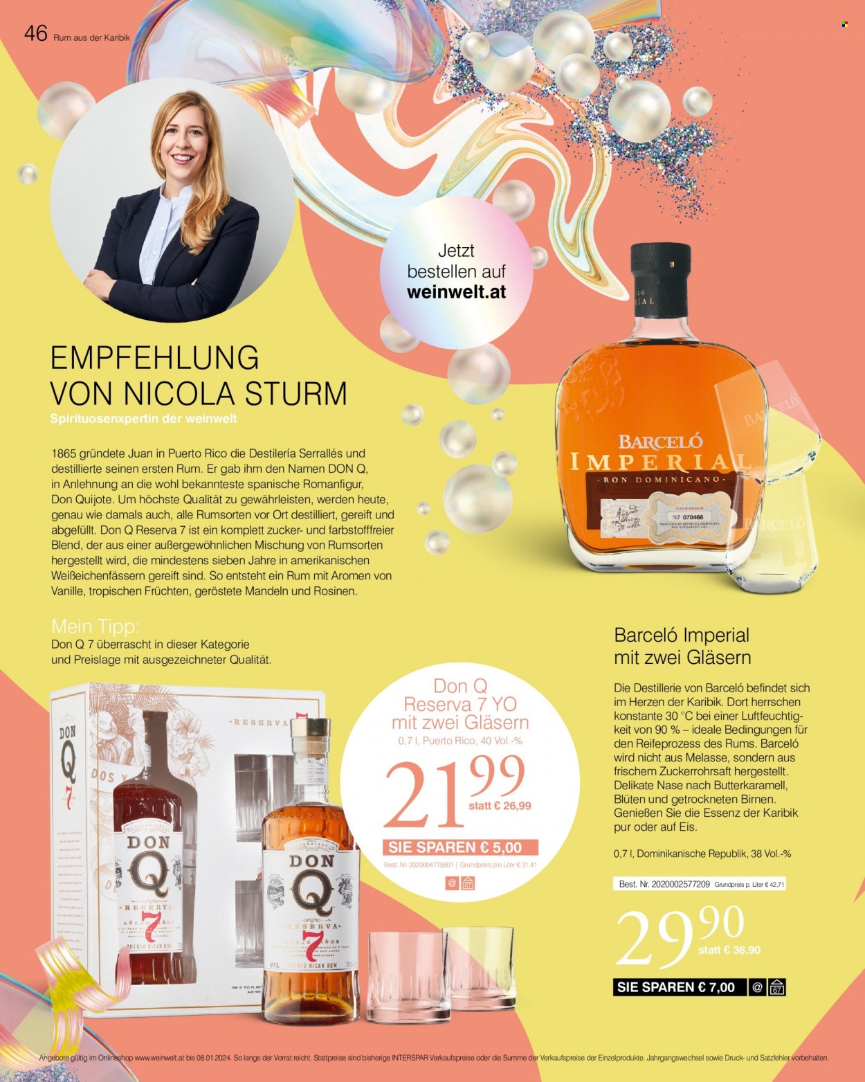 Angebote INTERSPAR - 8.11.2023 - 8.1.2024. Seite 46