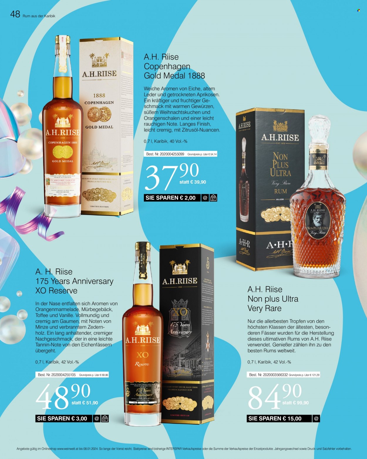 Angebote INTERSPAR - 8.11.2023 - 8.1.2024. Seite 48