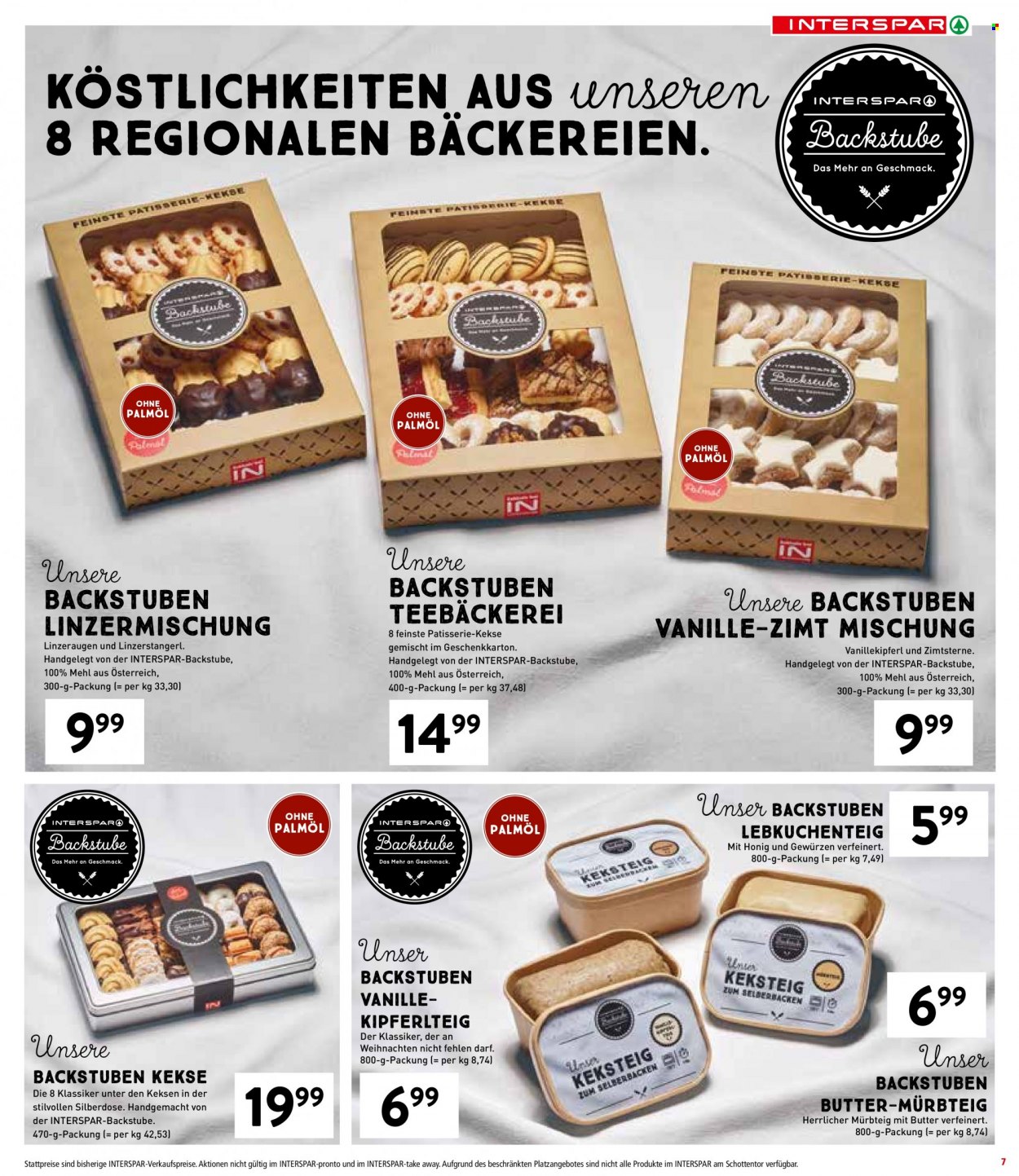 Angebote INTERSPAR - 9.11.2023 - 22.11.2023. Seite 7