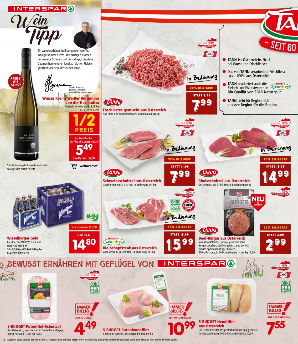 Angebote INTERSPAR - 9.11.2023 - 22.11.2023. Seite 8
