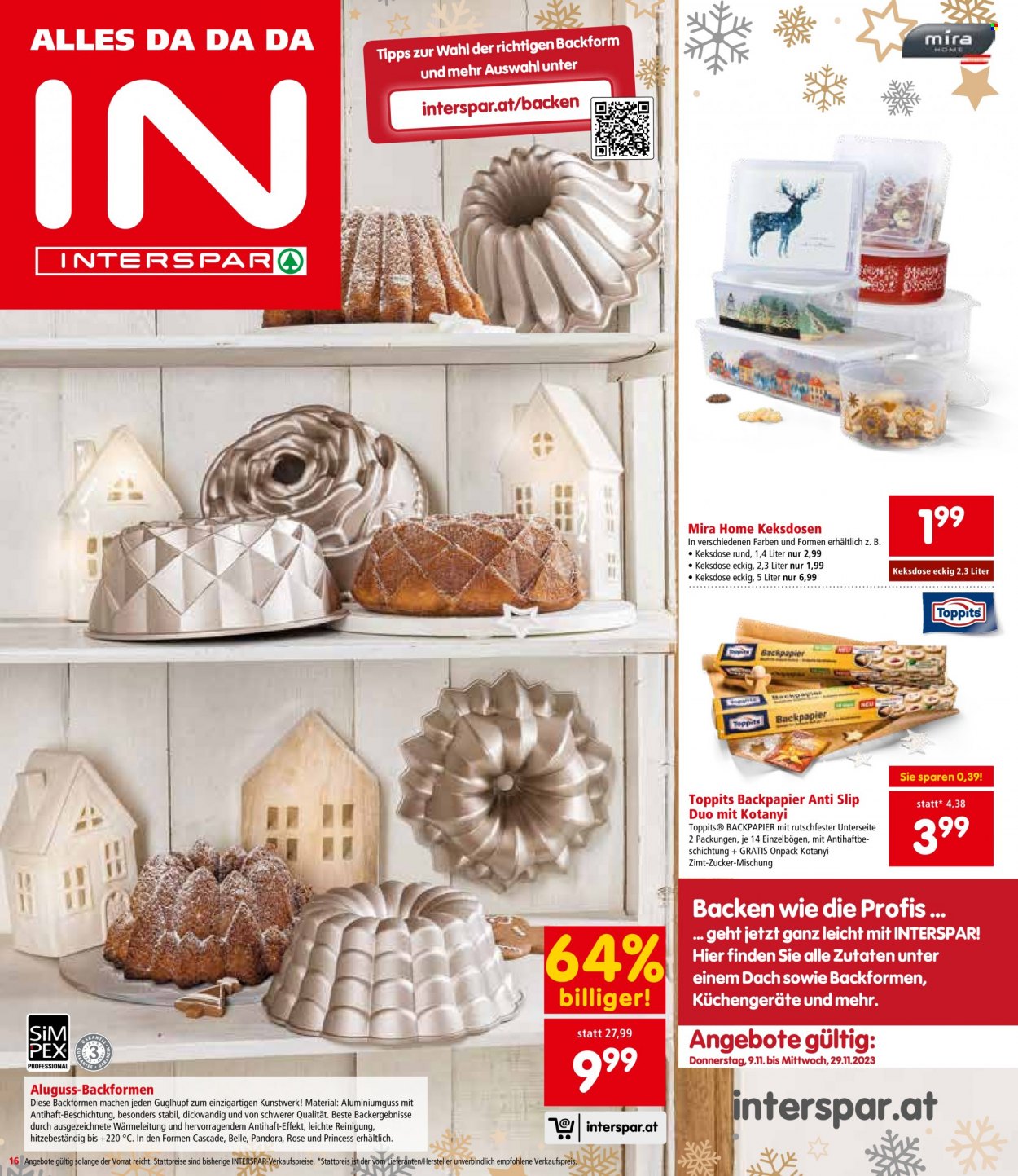 Angebote INTERSPAR - 9.11.2023 - 22.11.2023. Seite 14
