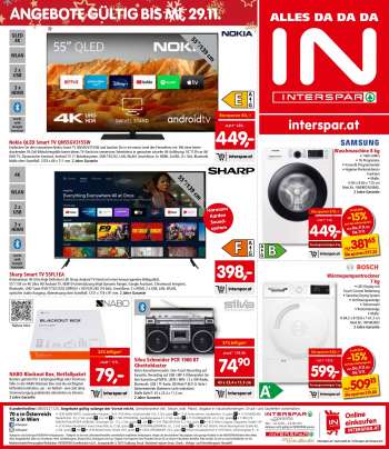 thumbnail - Nokia QLED Smart TV QN55GV315SW Entdecken Sie den innovativen Nokia Smart TV QN55GV315SW und tauchen Sie in ein neues Level des Fernsehens ein. Mit einer beein- druckenden 55-Zoll-Bildschirmgröße bietet dieses TV-Gerät ein immersives Seherlebnis in gestochen scharfer 4K-Auflösung. 55“/139 cm 4K/