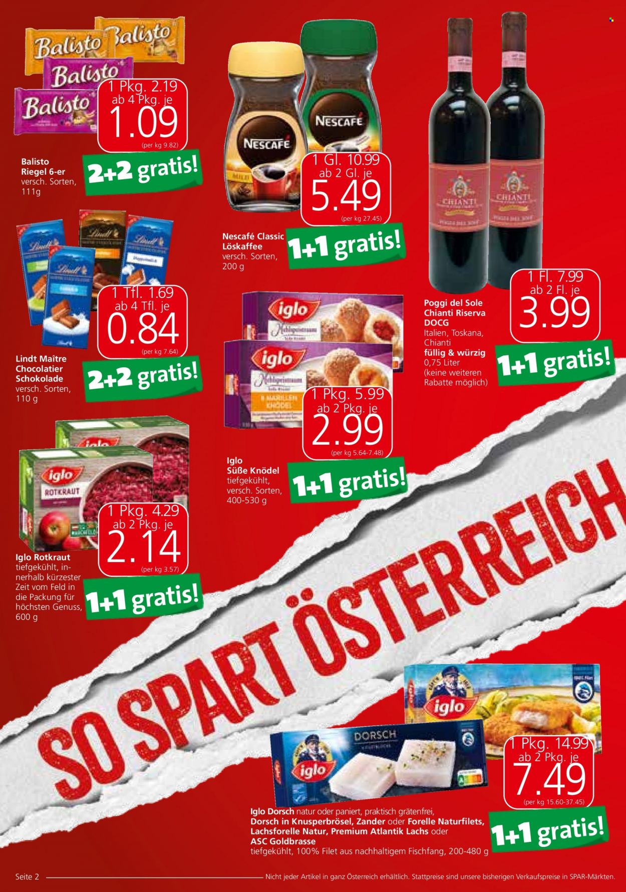 Angebote SPAR - 9.11.2023 - 22.11.2023. Seite 2