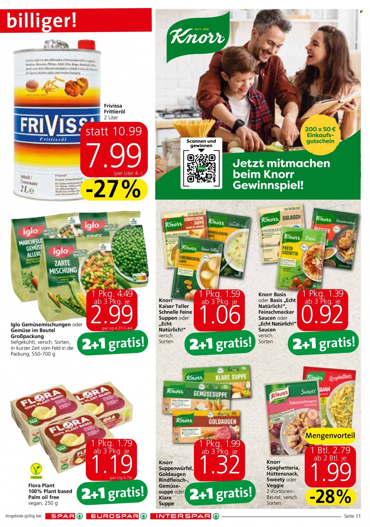 Angebote SPAR - 9.11.2023 - 22.11.2023. Seite 11