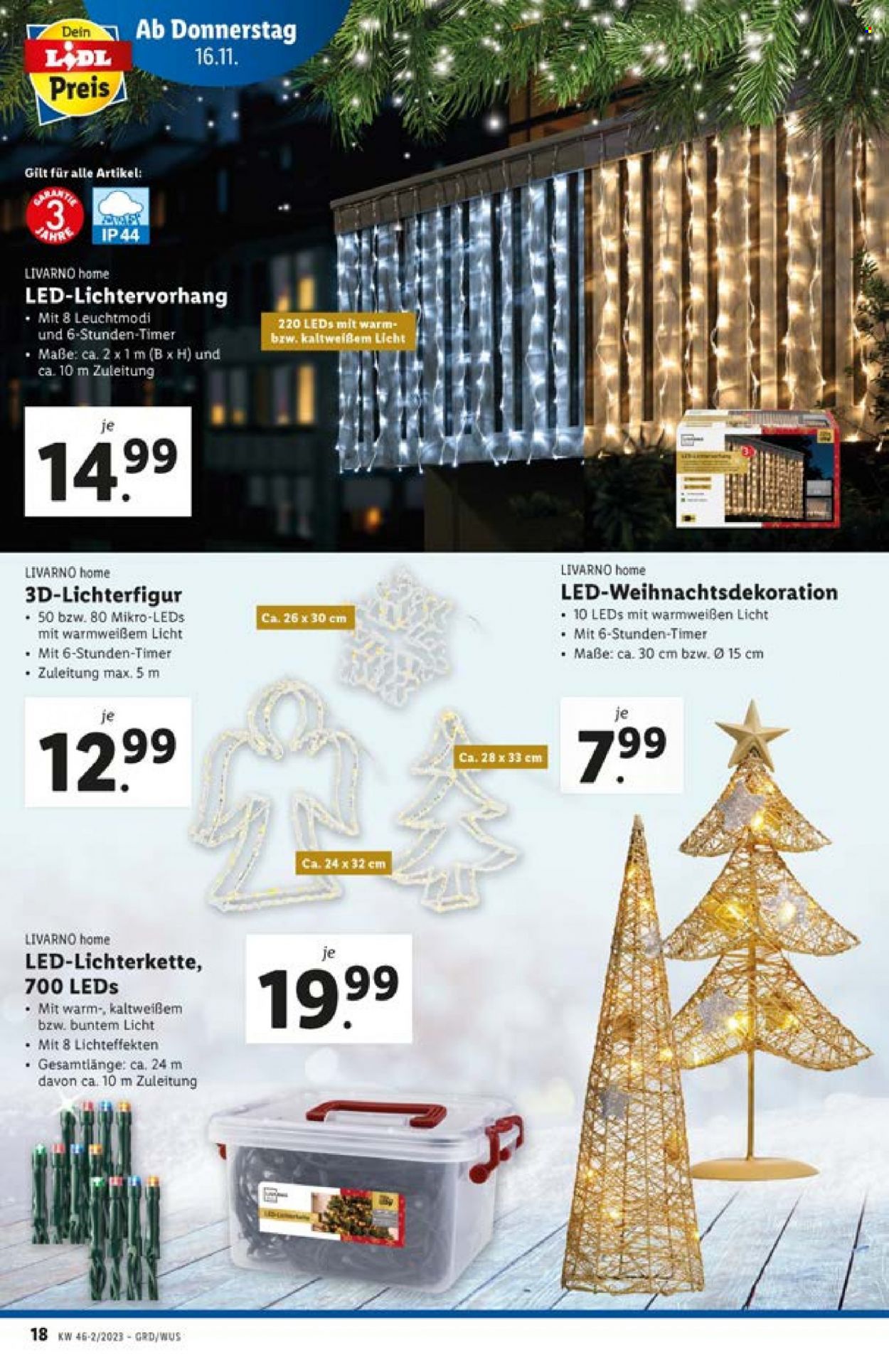 Angebote Lidl - 16.11.2023 - 22.11.2023. Seite 18