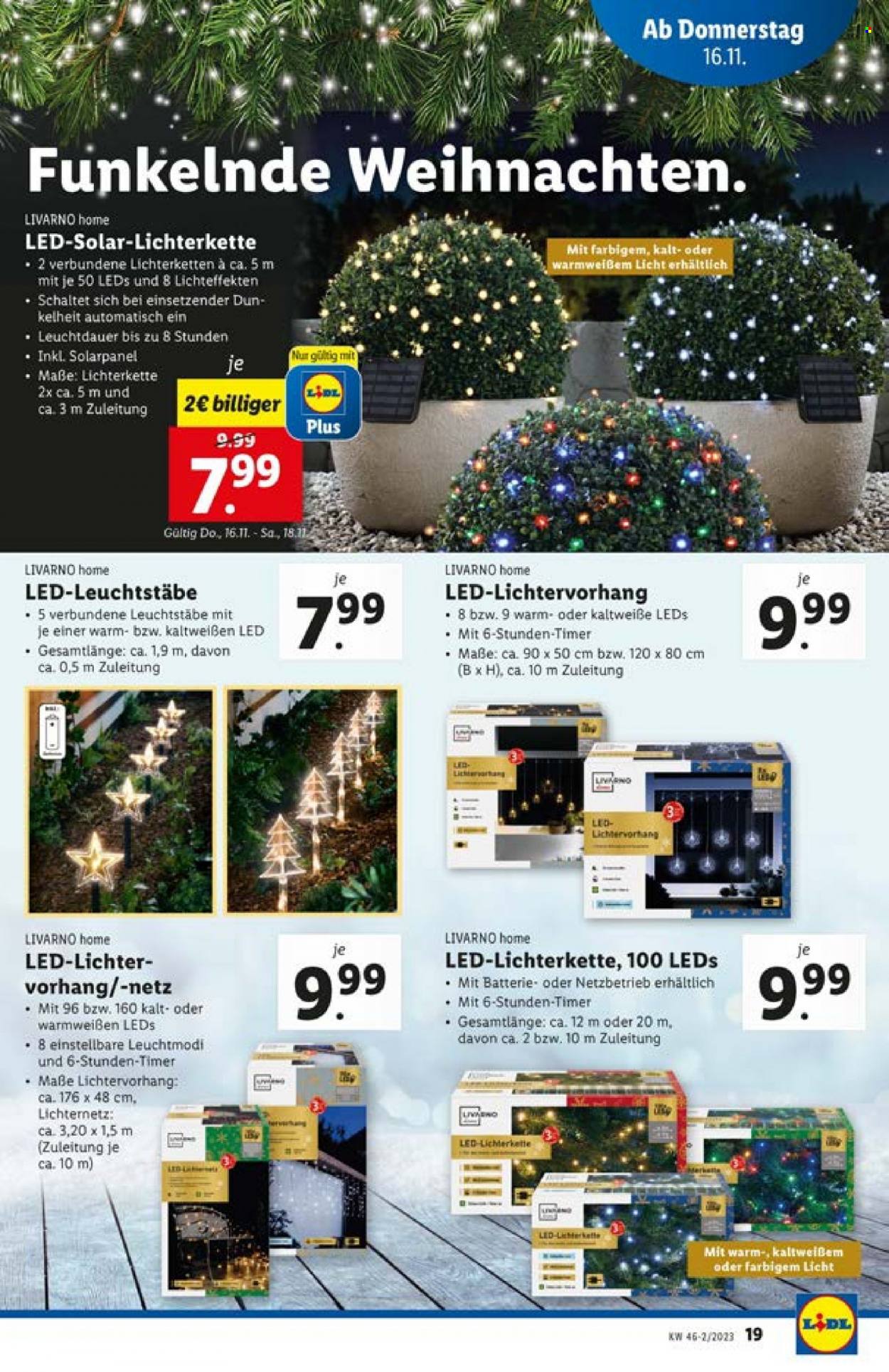 Angebote Lidl - 16.11.2023 - 22.11.2023. Seite 19