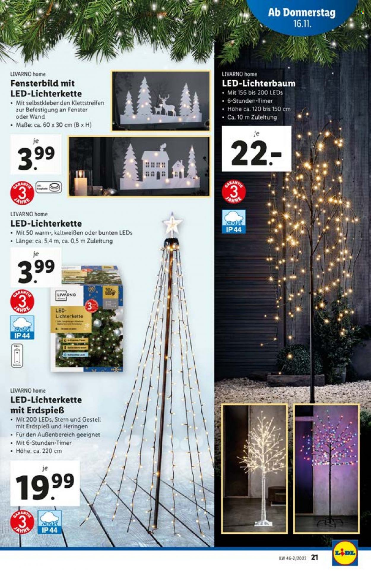 Angebote Lidl - 16.11.2023 - 22.11.2023. Seite 21