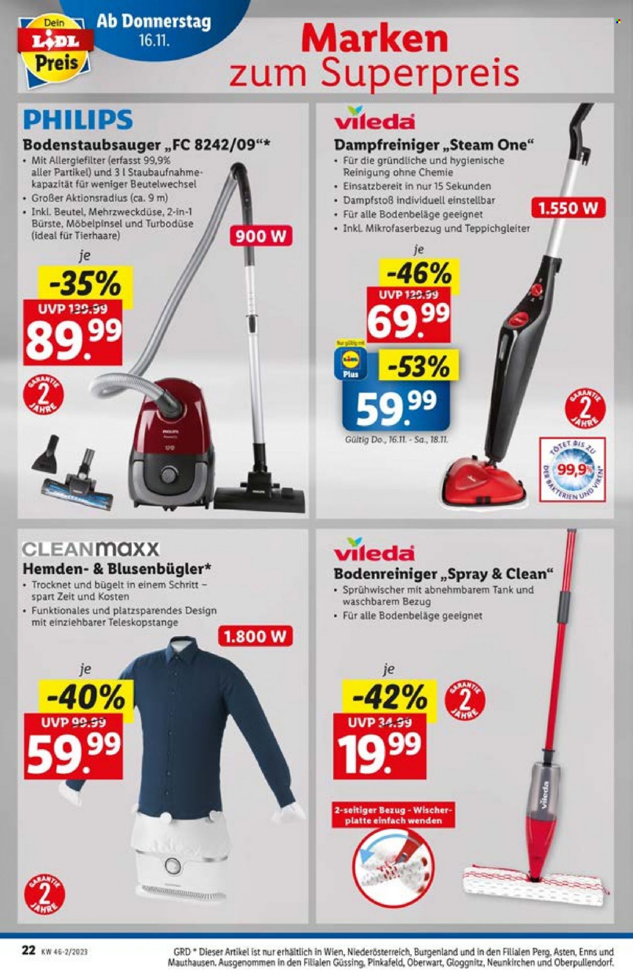 Angebote Lidl - 16.11.2023 - 22.11.2023. Seite 22