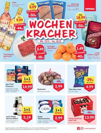 Angebote MPREIS - 13.11.2023 - 19.11.2023.