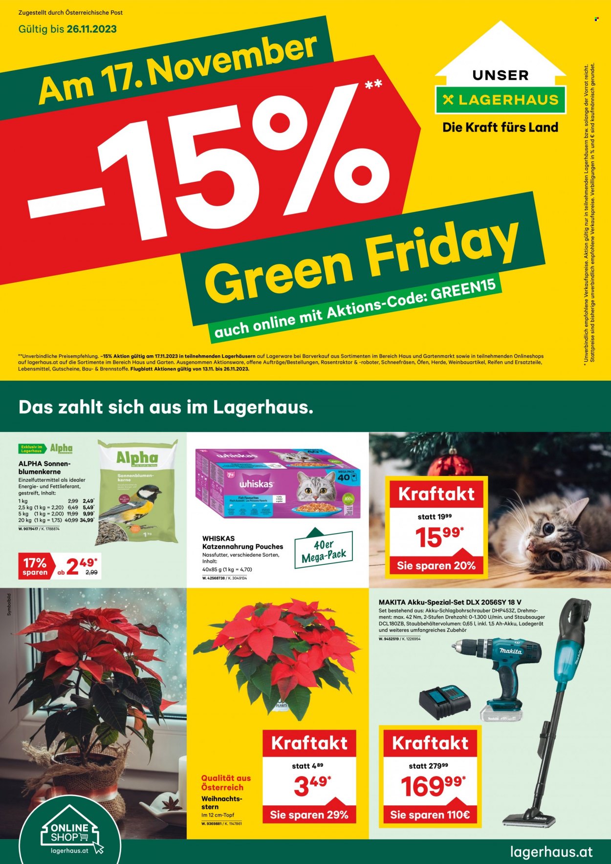 Angebote Lagerhaus - 13.11.2023 - 26.11.2023. Seite 1