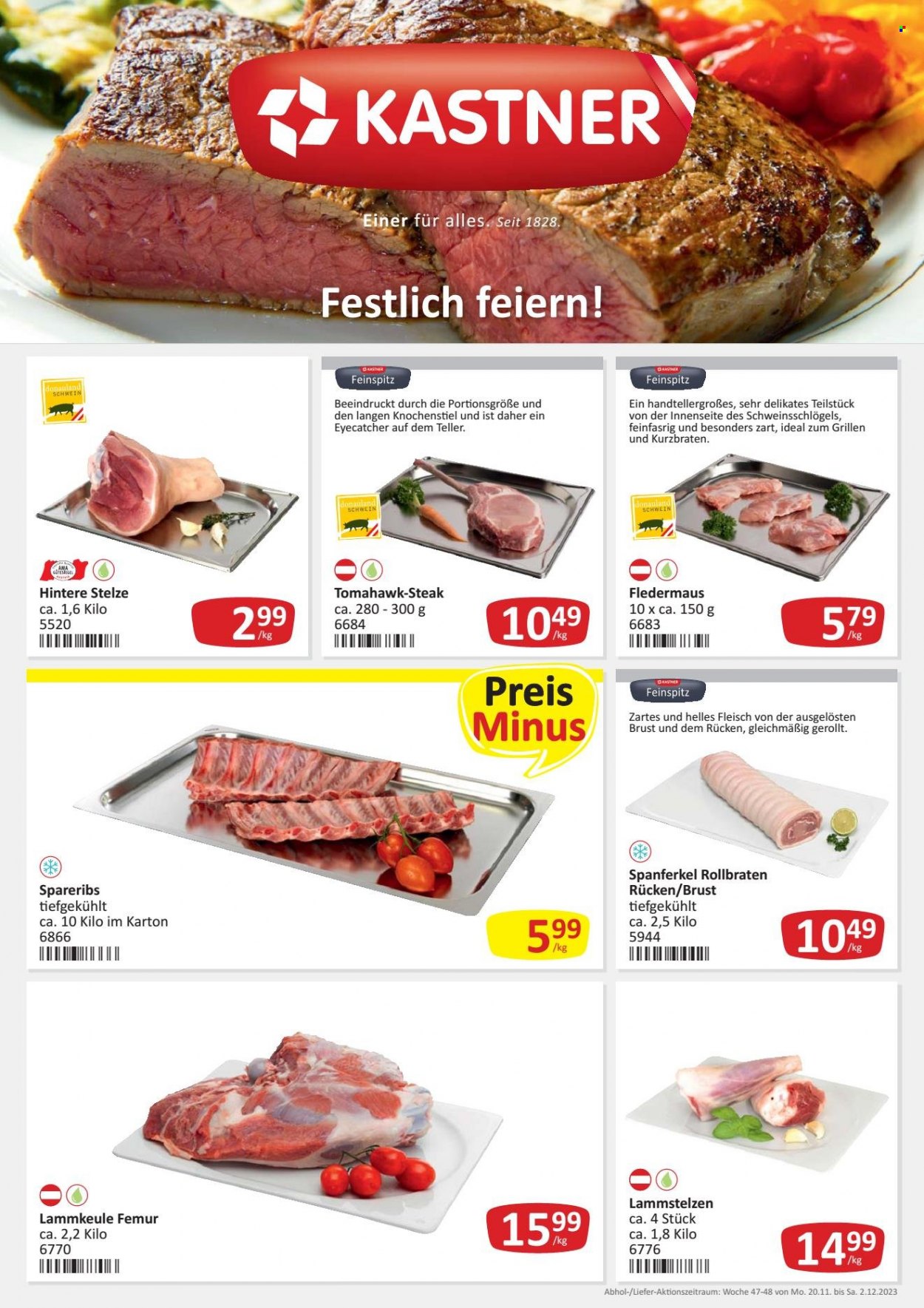 Angebote KASTNER - 20.11.2023 - 2.12.2023. Seite 1