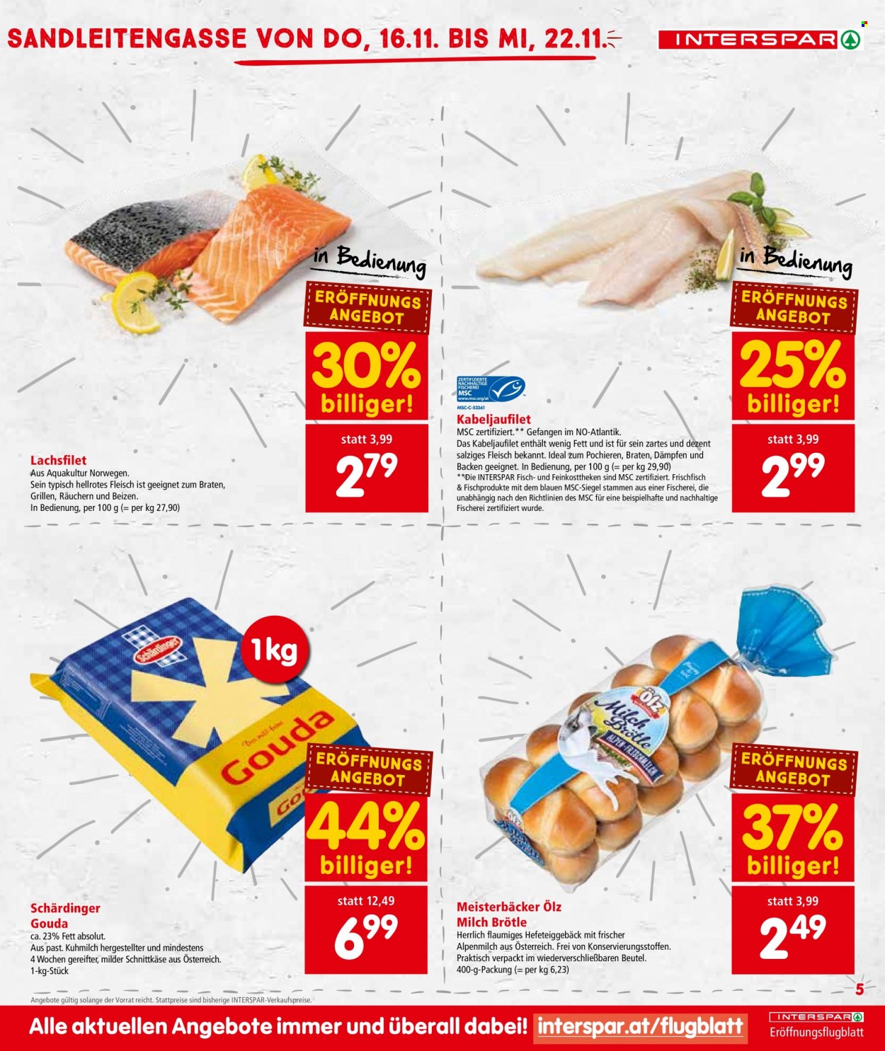 Angebote INTERSPAR - 16.11.2023 - 22.11.2023. Seite 5