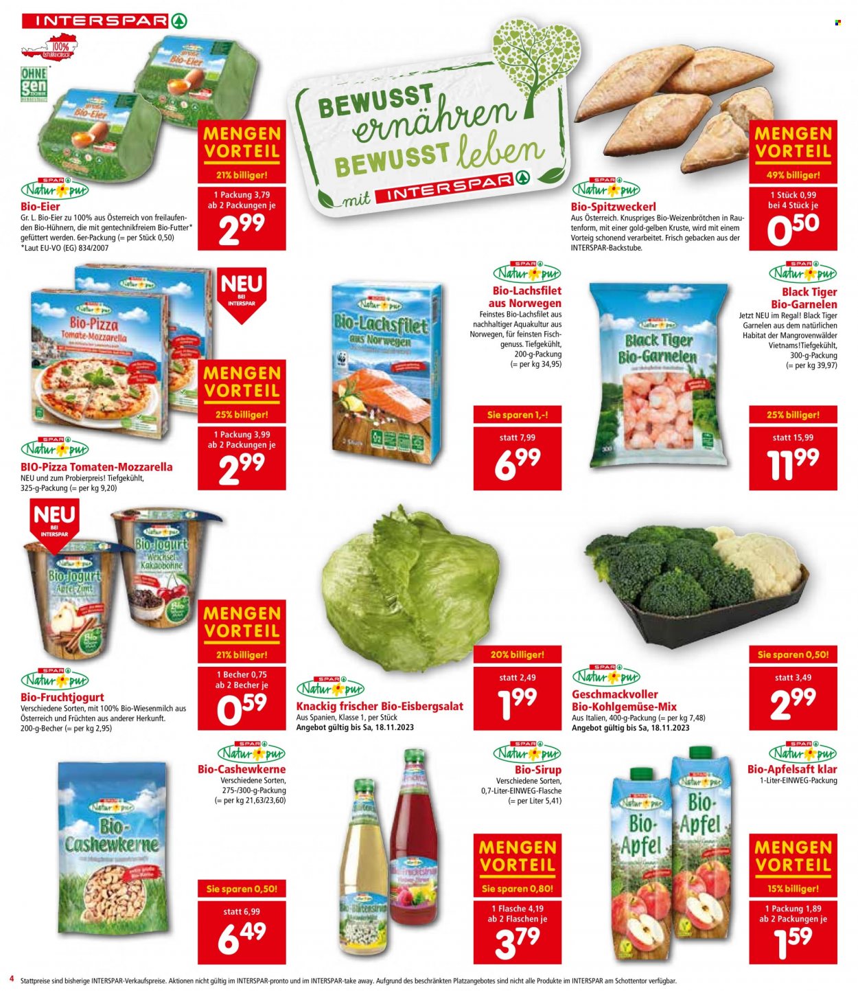 Angebote INTERSPAR - 16.11.2023 - 22.11.2023. Seite 4