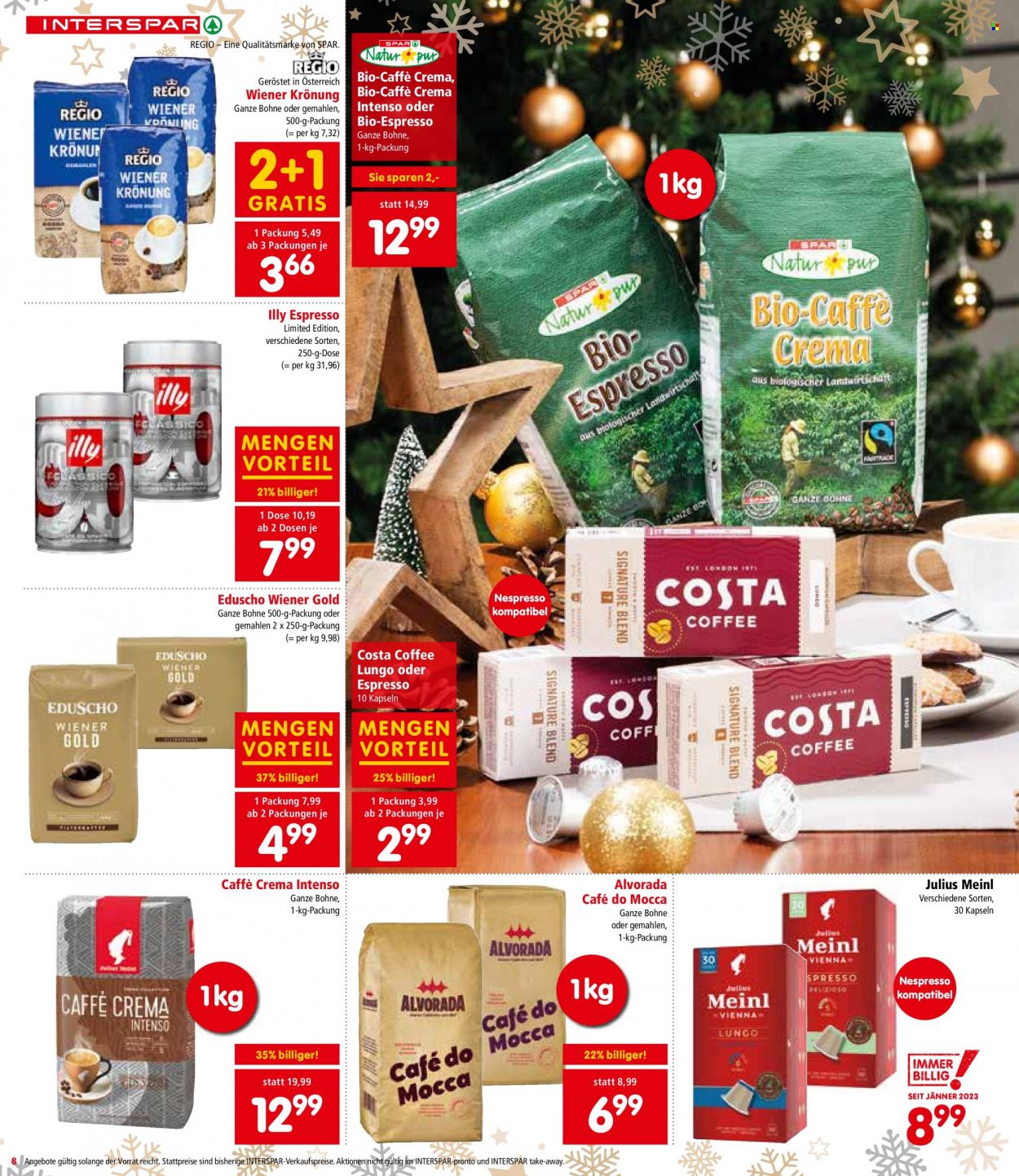 Angebote INTERSPAR - 16.11.2023 - 22.11.2023. Seite 8