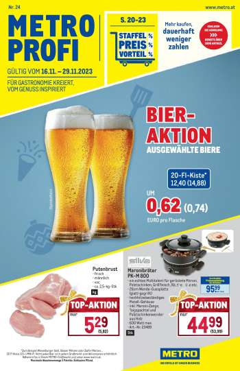 Angebote Metro - 16.11.2023 - 29.11.2023.