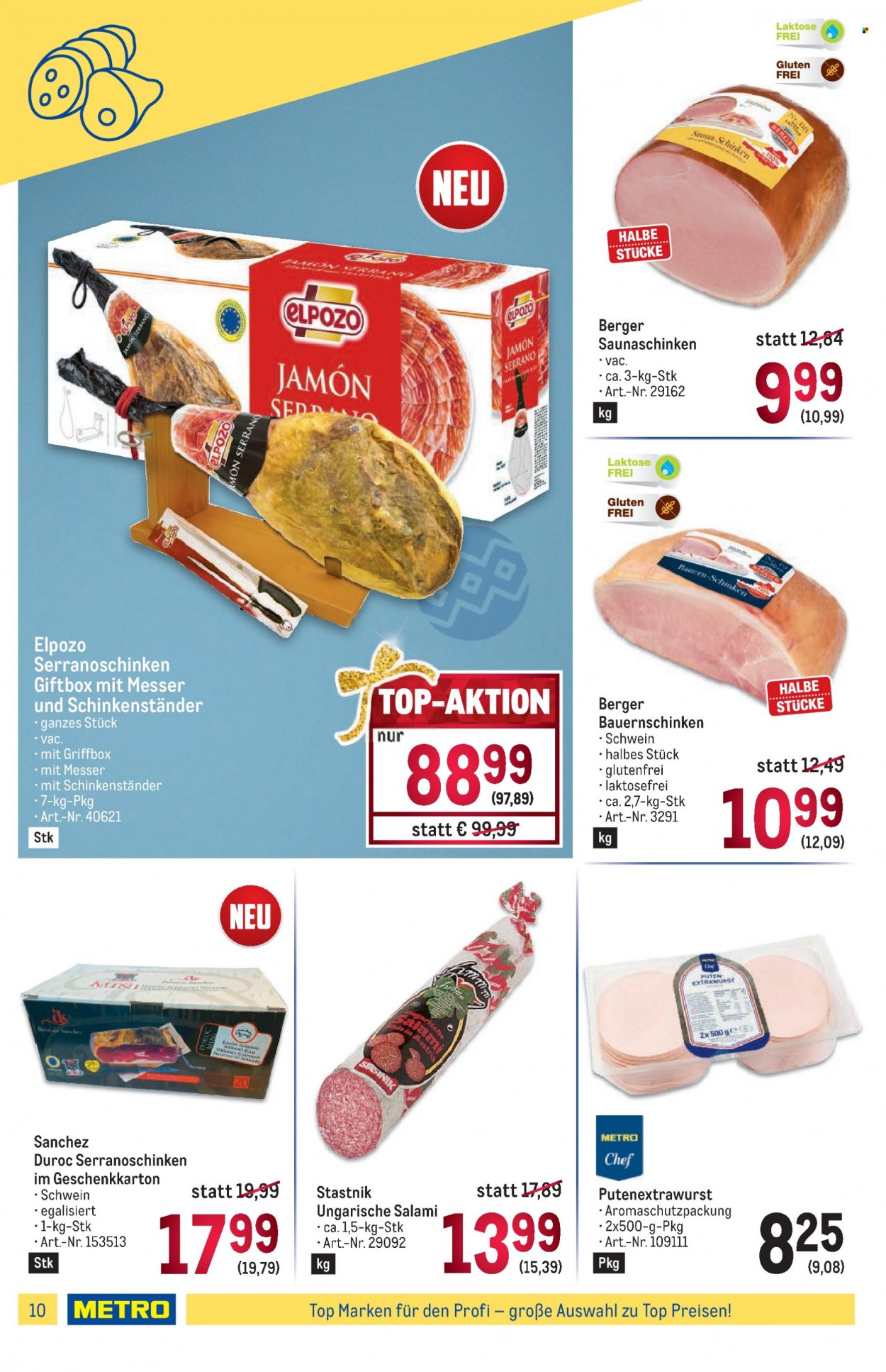 Angebote Metro - 16.11.2023 - 29.11.2023. Seite 10
