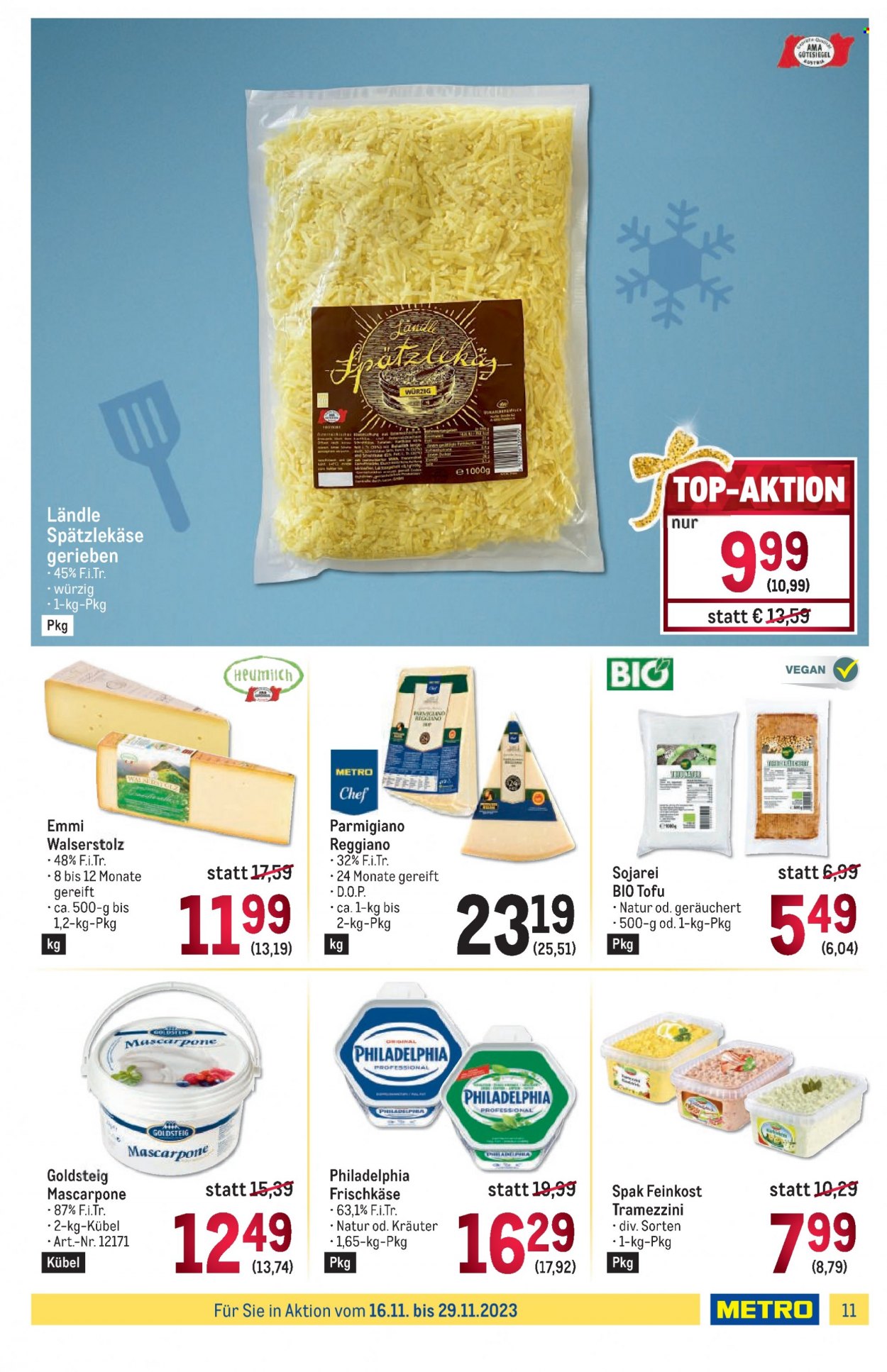Angebote Metro - 16.11.2023 - 29.11.2023. Seite 11