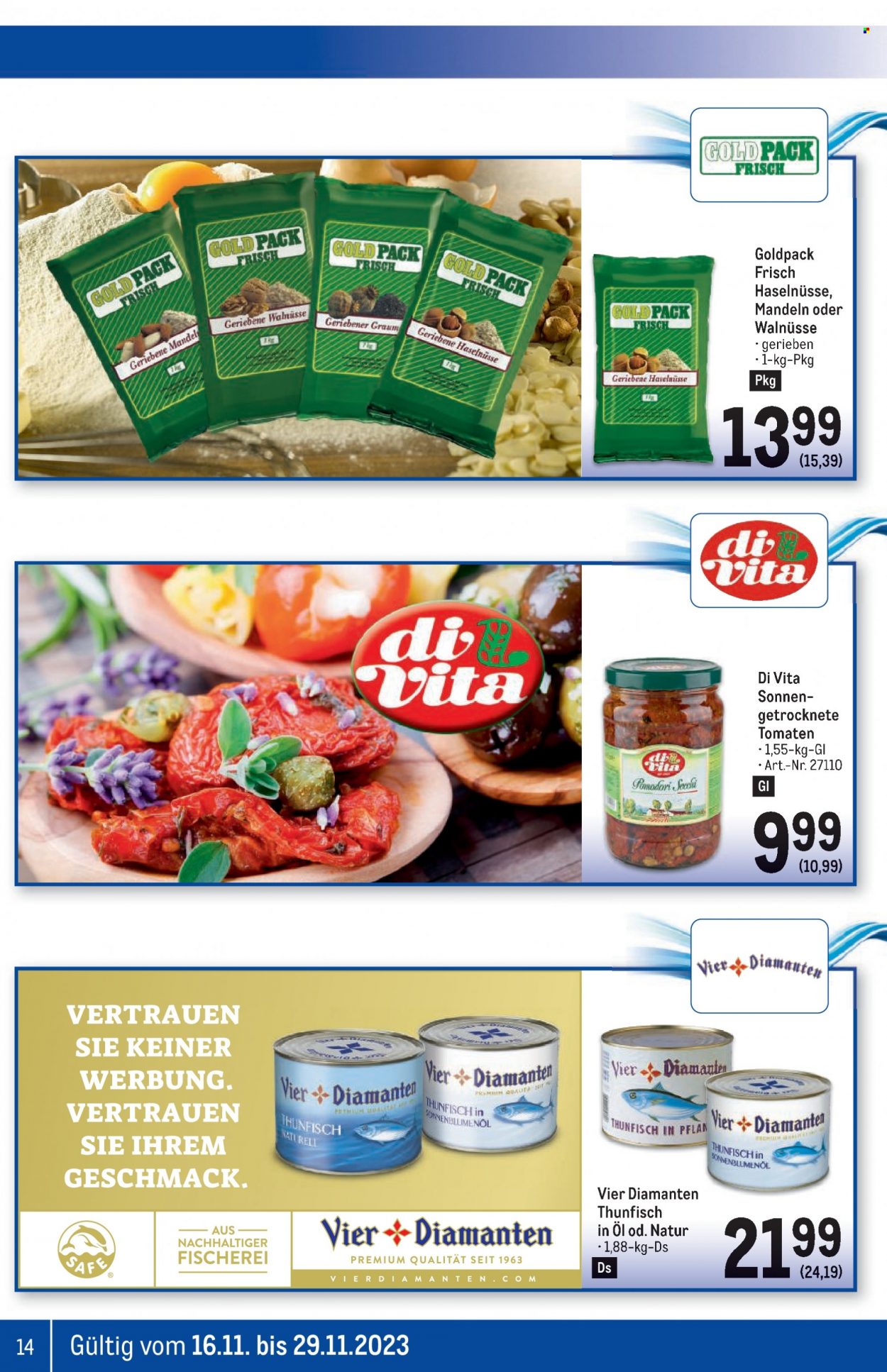 Angebote Metro - 16.11.2023 - 29.11.2023. Seite 14