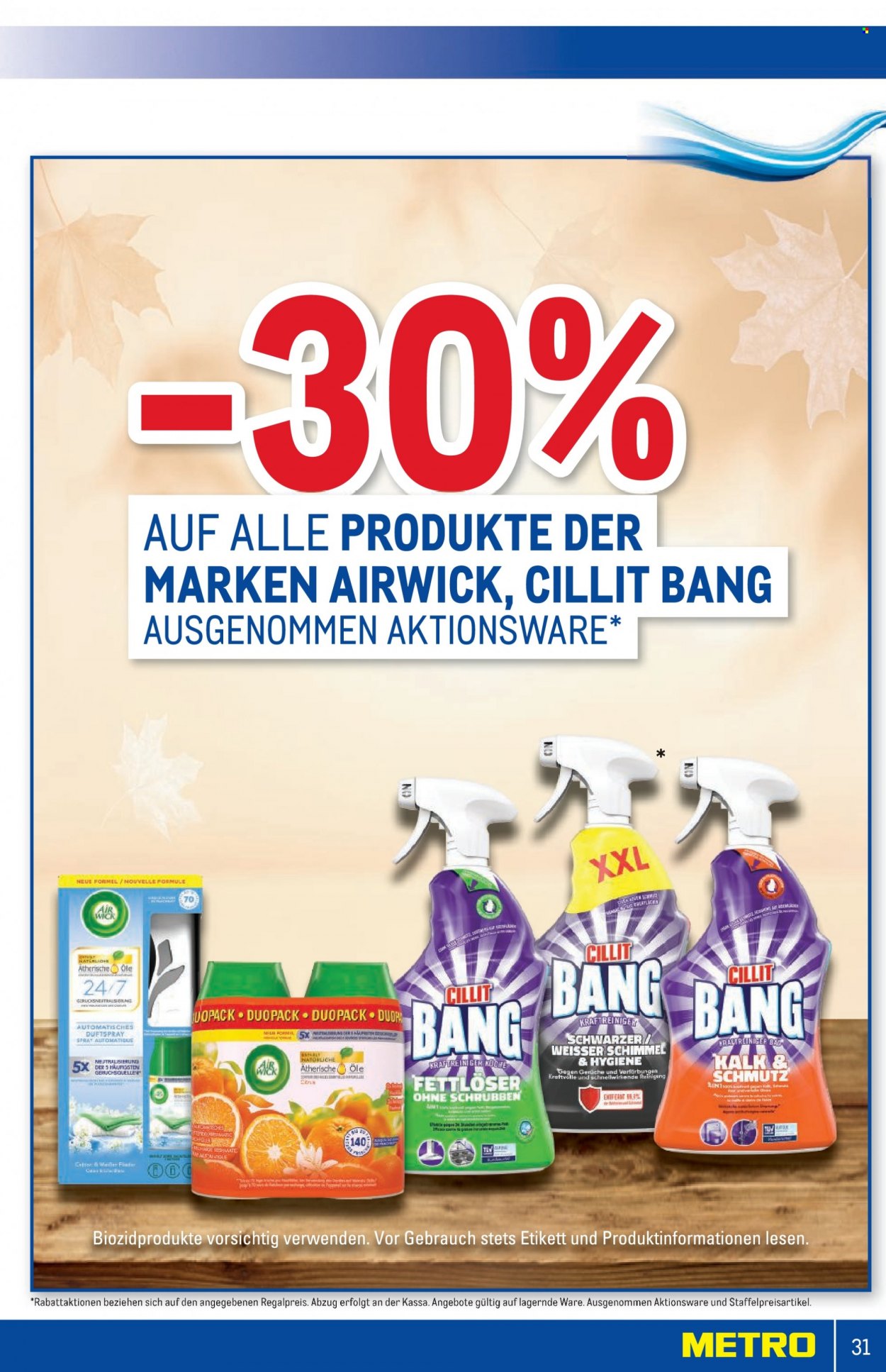 Angebote Metro - 16.11.2023 - 29.11.2023. Seite 31