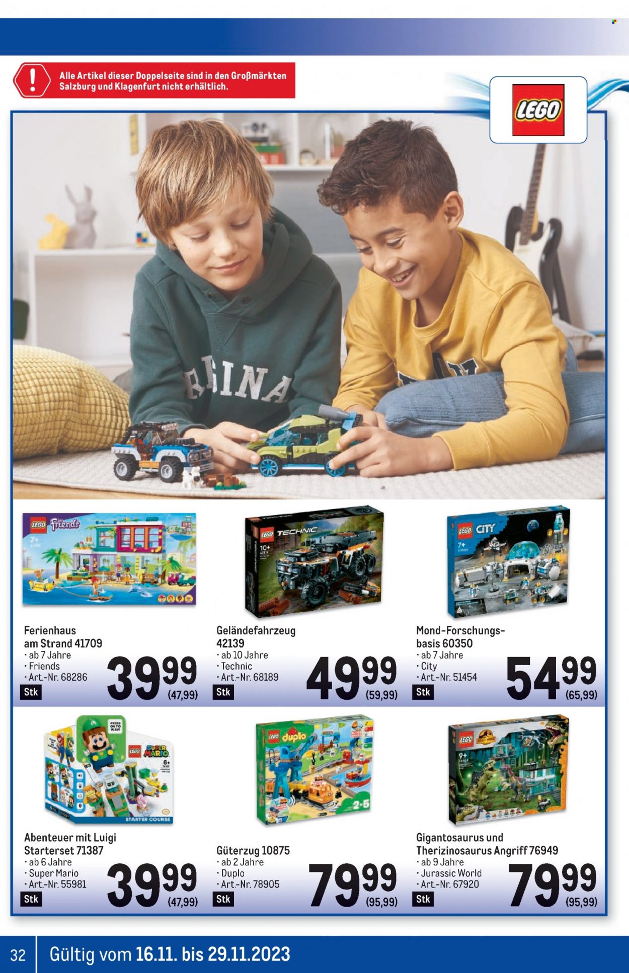 Angebote Metro - 16.11.2023 - 29.11.2023. Seite 32
