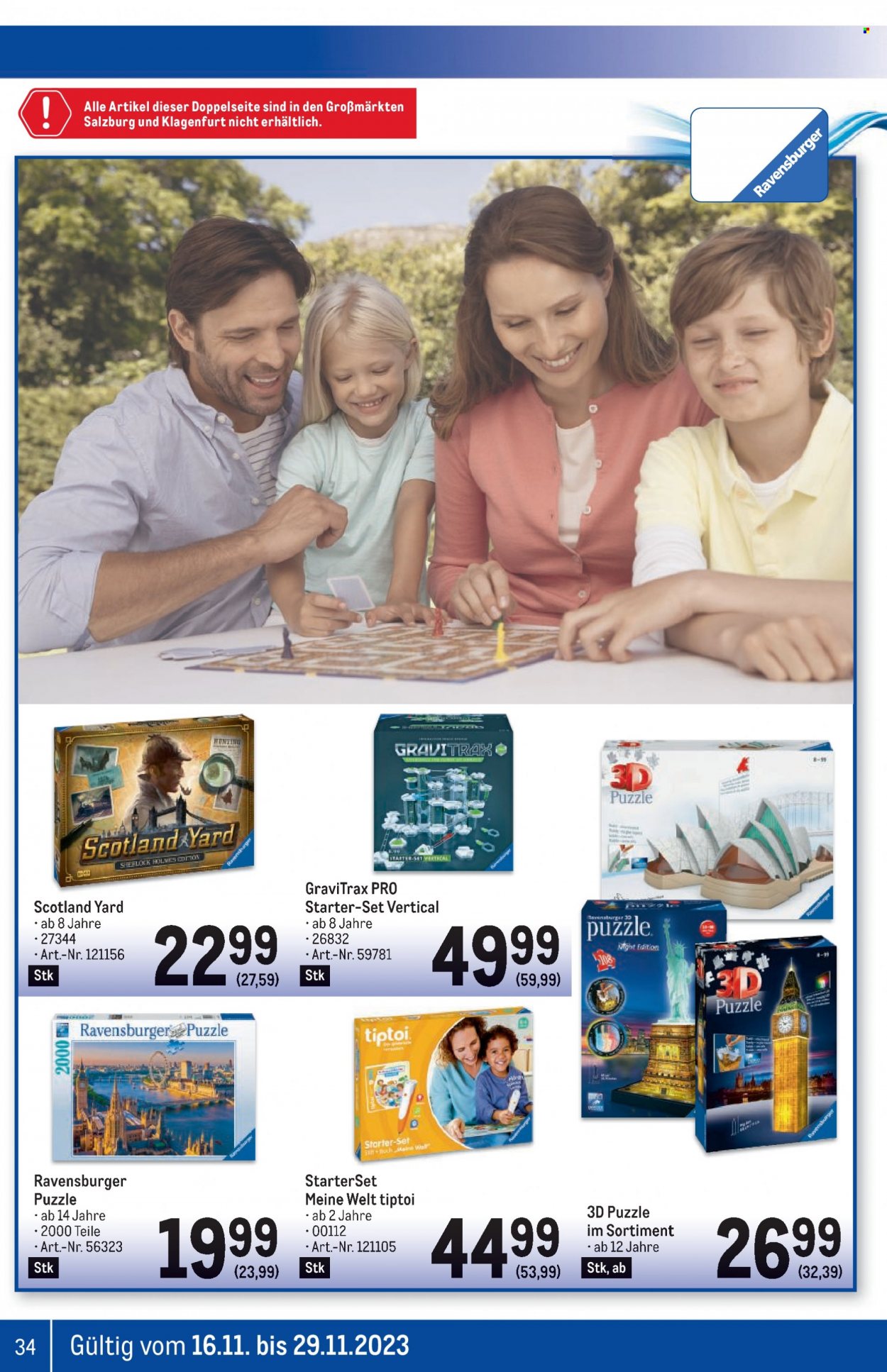 Angebote Metro - 16.11.2023 - 29.11.2023. Seite 34