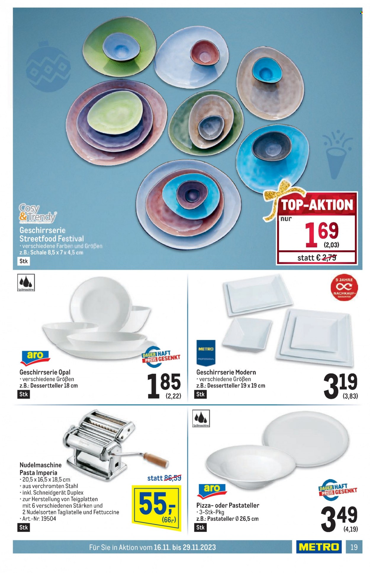 Angebote Metro - 16.11.2023 - 29.11.2023. Seite 19