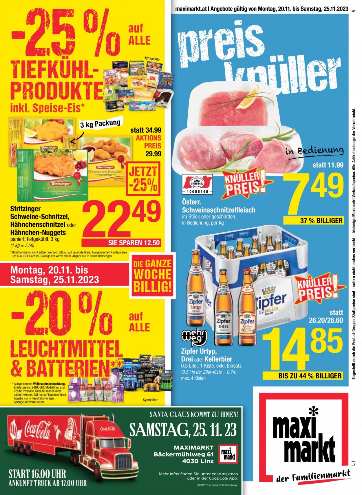 Angebote Maximarkt - 20.11.2023 - 25.11.2023. Seite 1