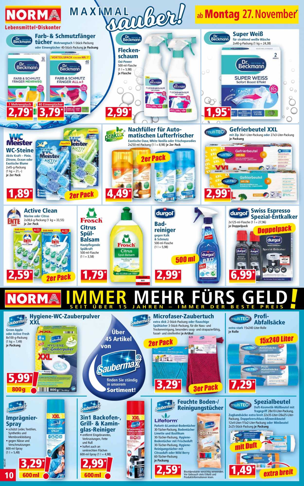 Angebote Norma - 27.11.2023 - 1.12.2023. Seite 10