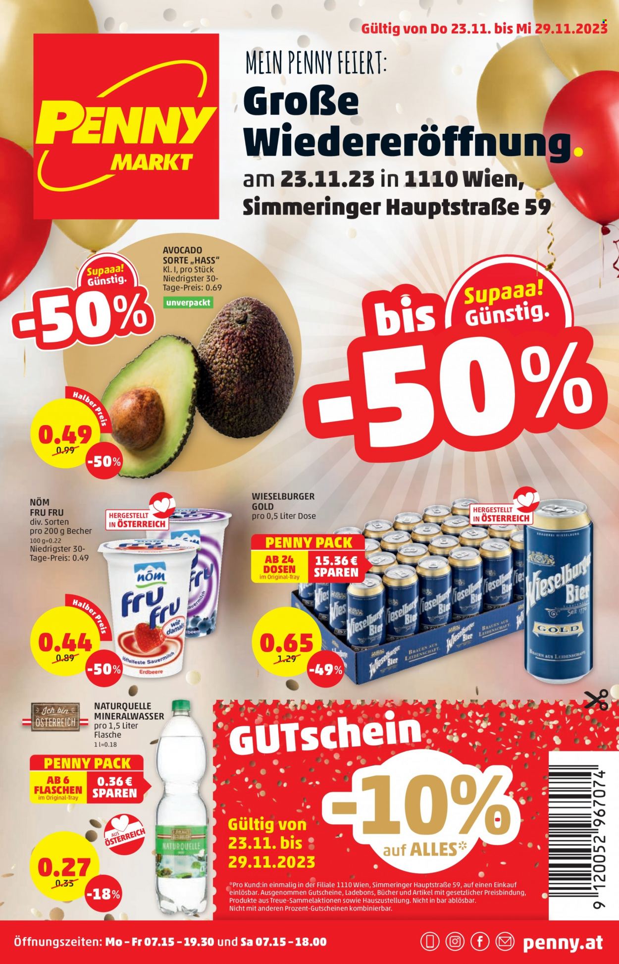 Angebote Penny - 23.11.2023 - 29.11.2023. Seite 1