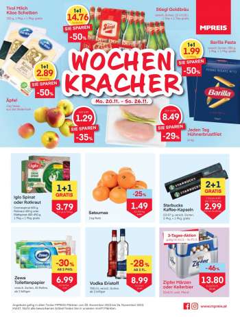 Angebote MPREIS - 20.11.2023 - 26.11.2023.