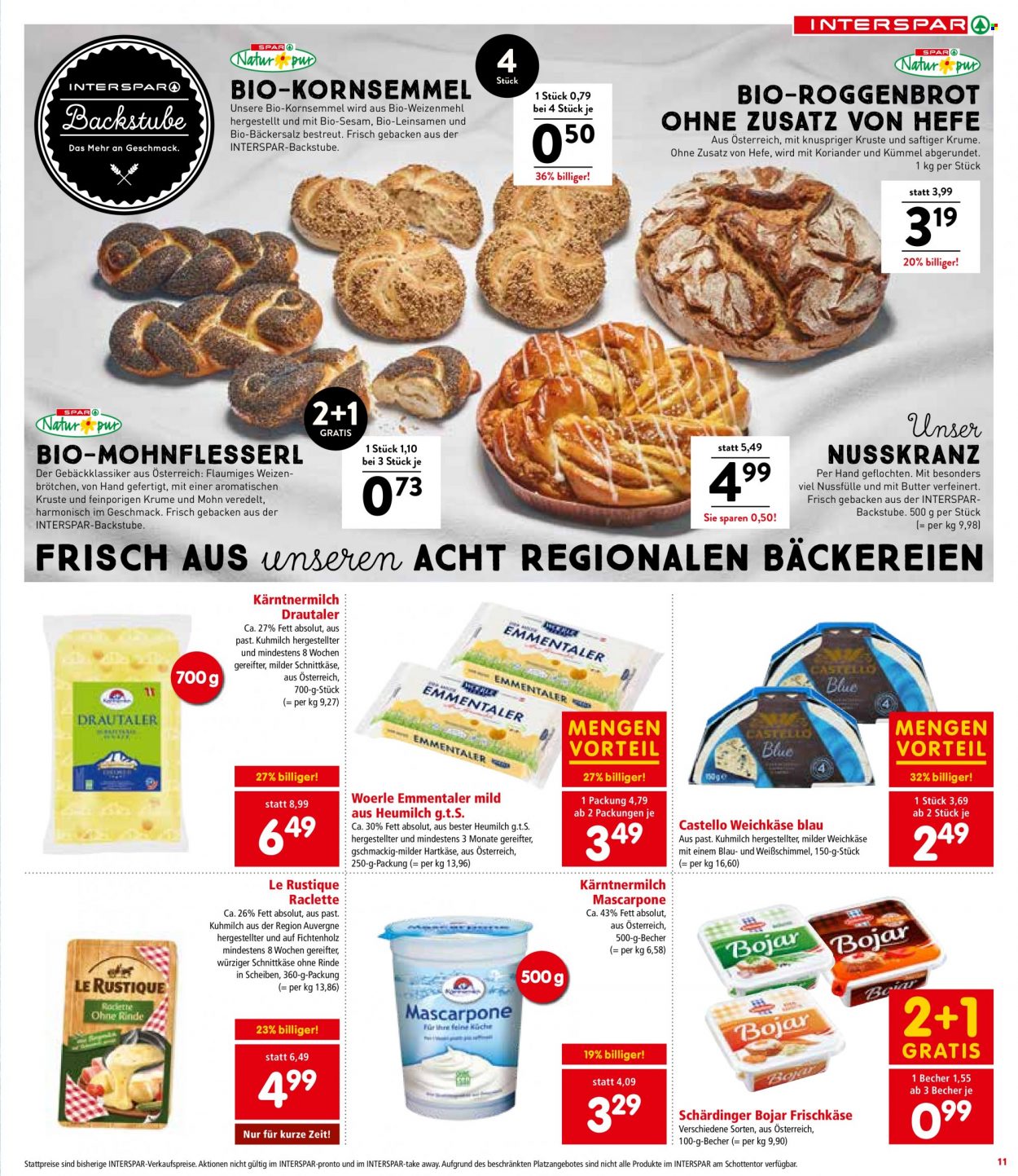 Angebote INTERSPAR - 23.11.2023 - 13.12.2023. Seite 11
