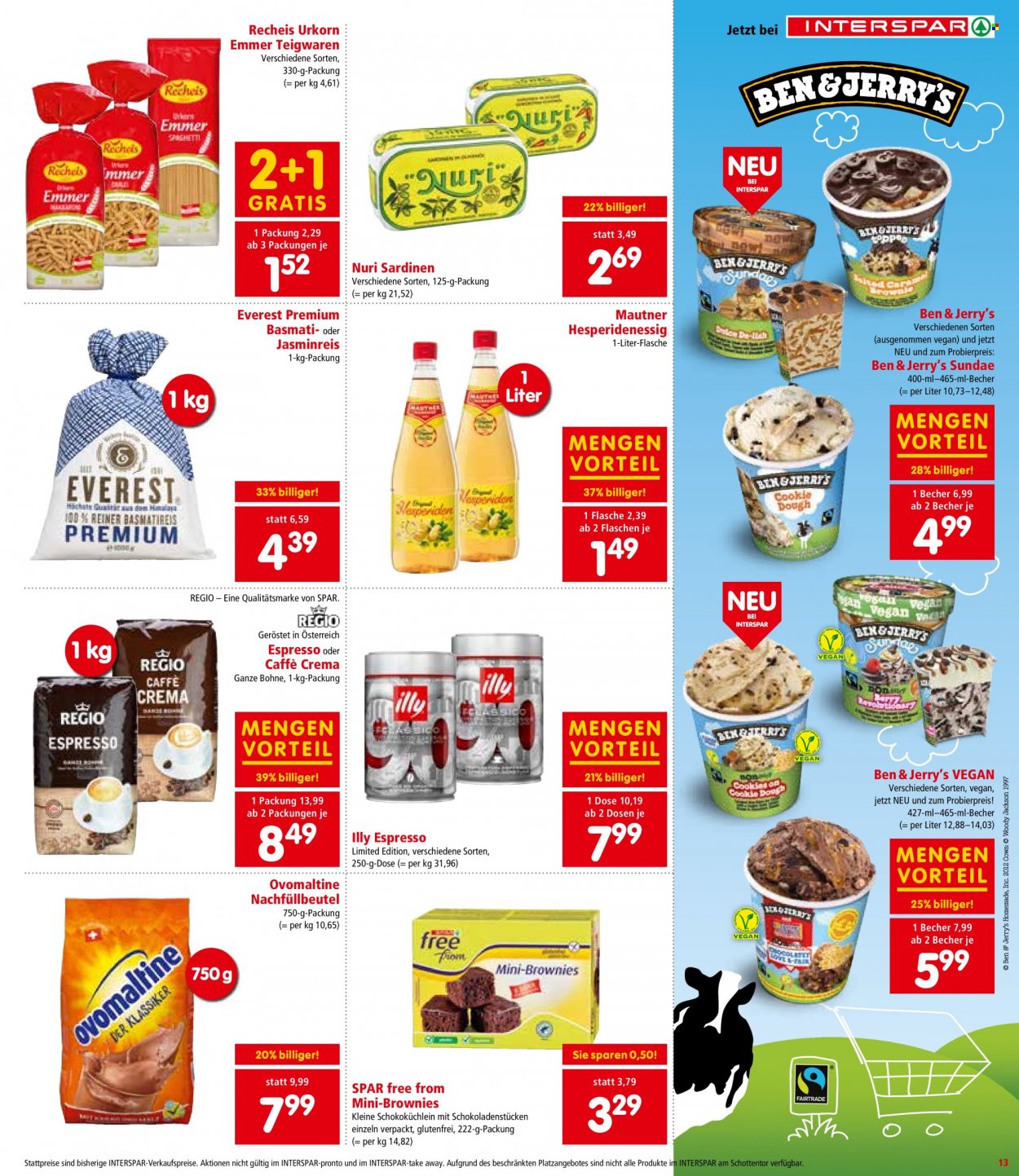 Angebote INTERSPAR - 23.11.2023 - 13.12.2023. Seite 13