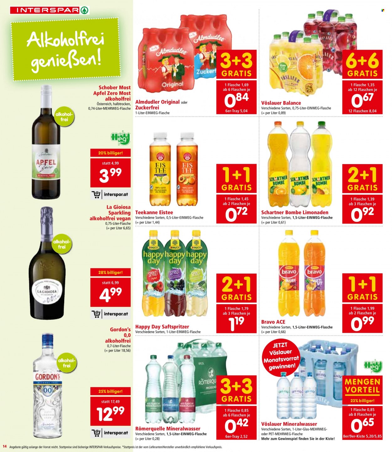 Angebote INTERSPAR - 23.11.2023 - 13.12.2023. Seite 14