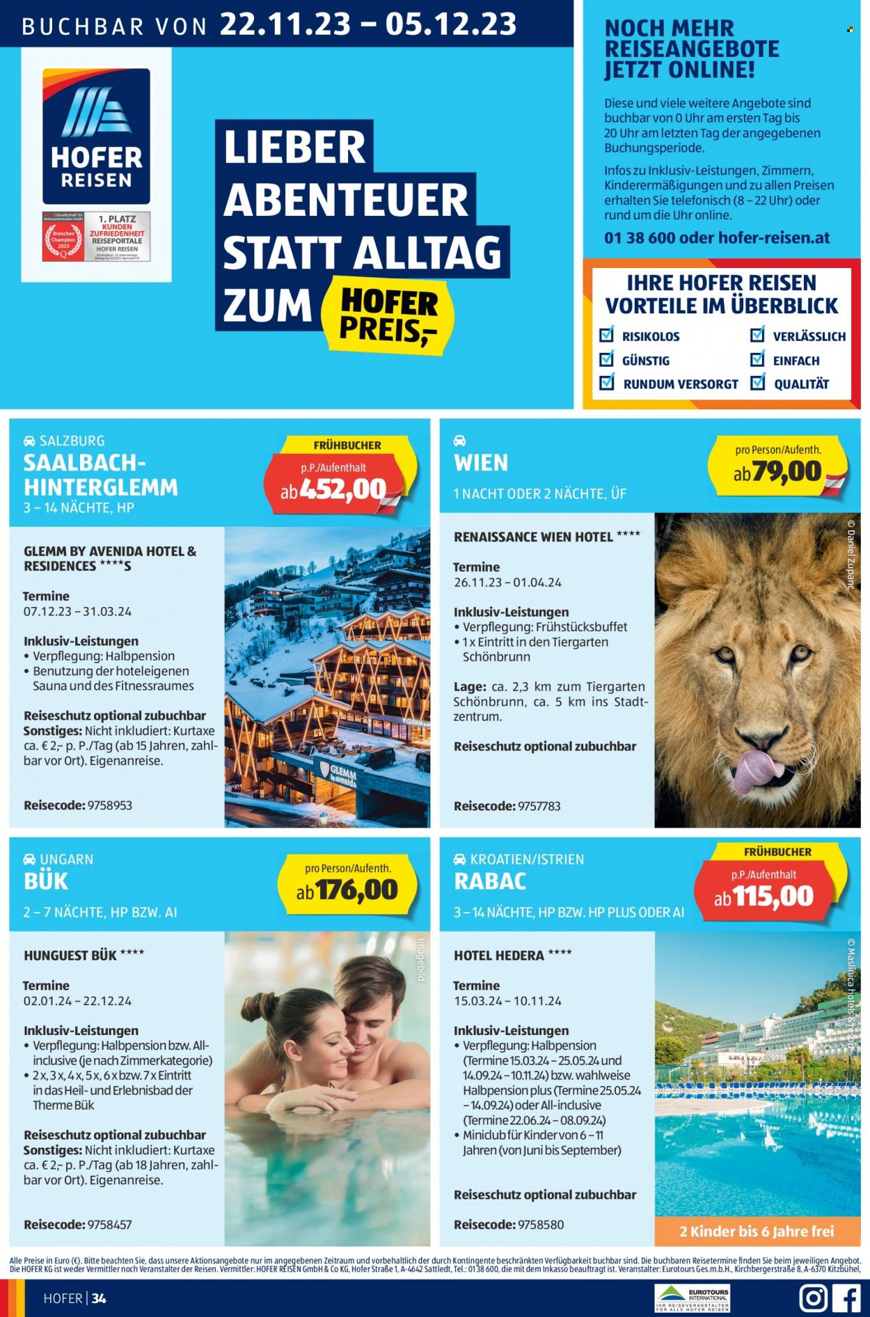 Angebote Hofer - 24.11.2023 - 30.11.2023. Seite 36