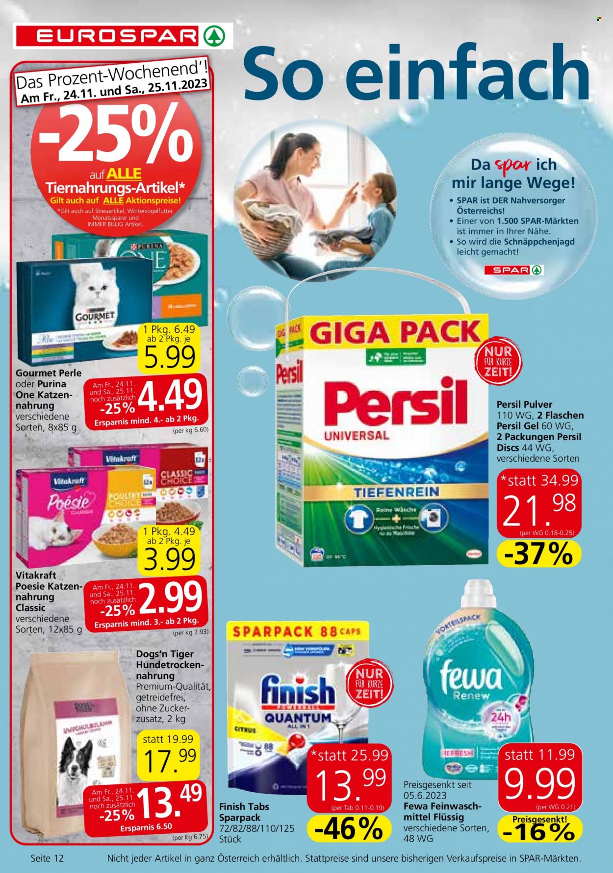 Angebote EUROSPAR - 23.11.2023 - 13.12.2023. Seite 12