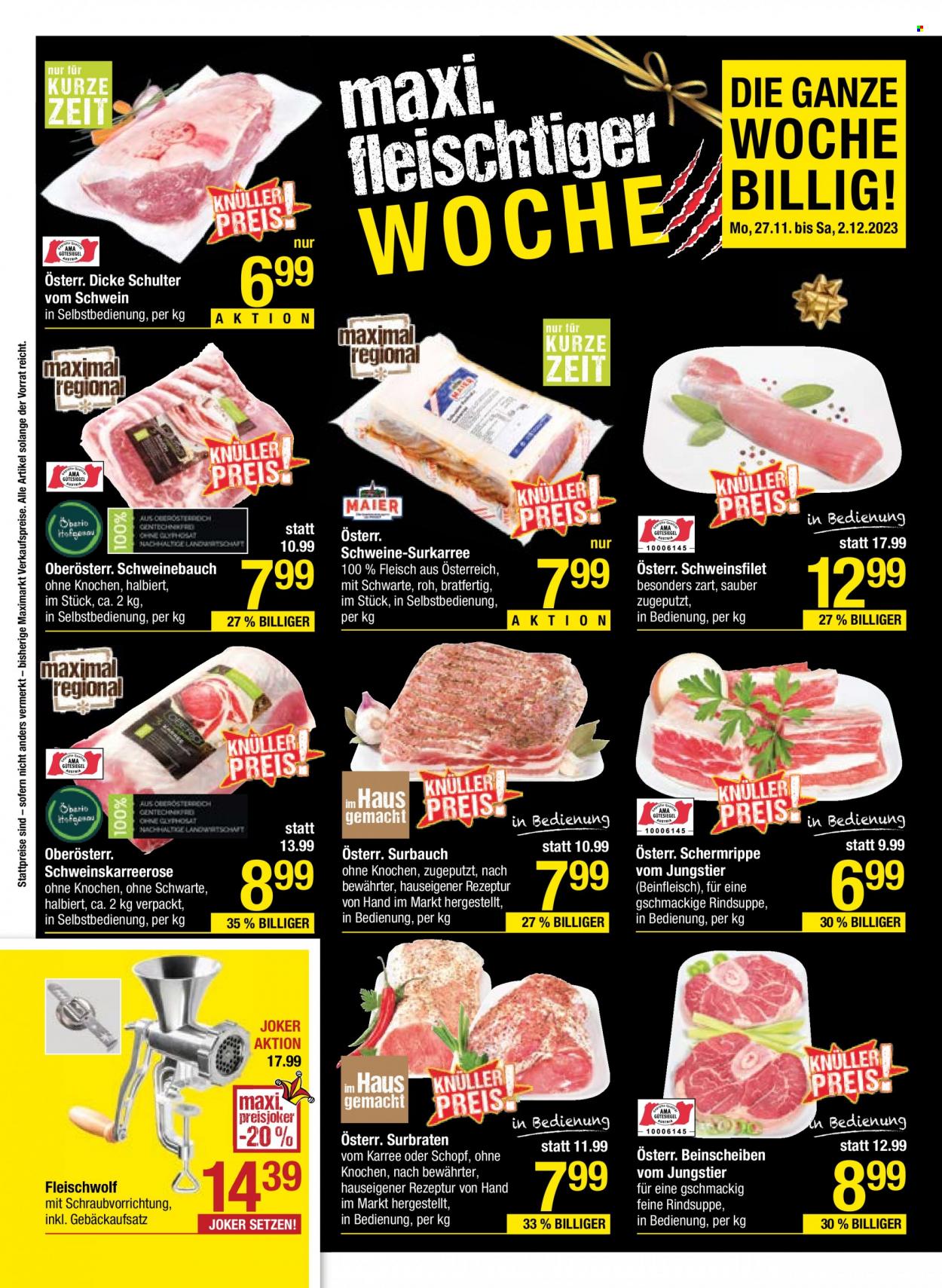 Angebote Maximarkt - 27.11.2023 - 2.12.2023. Seite 2