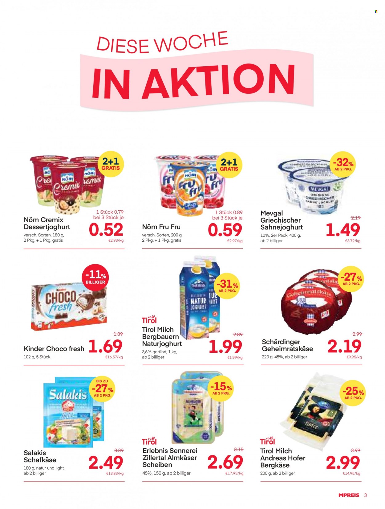 Angebote MPREIS - 27.11.2023 - 3.12.2023. Seite 3