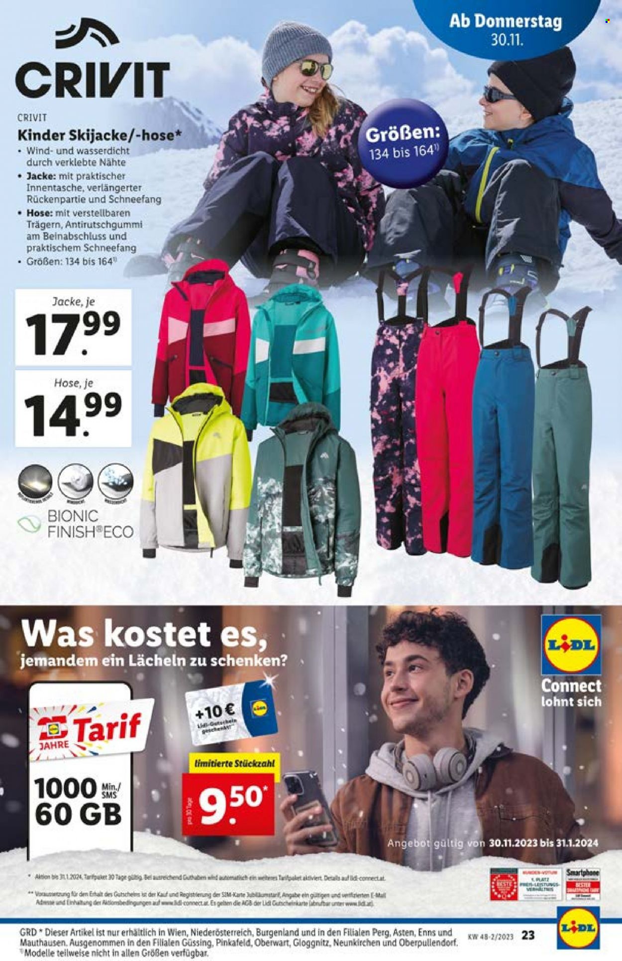 Angebote Lidl - 30.11.2023 - 2.12.2023. Seite 23