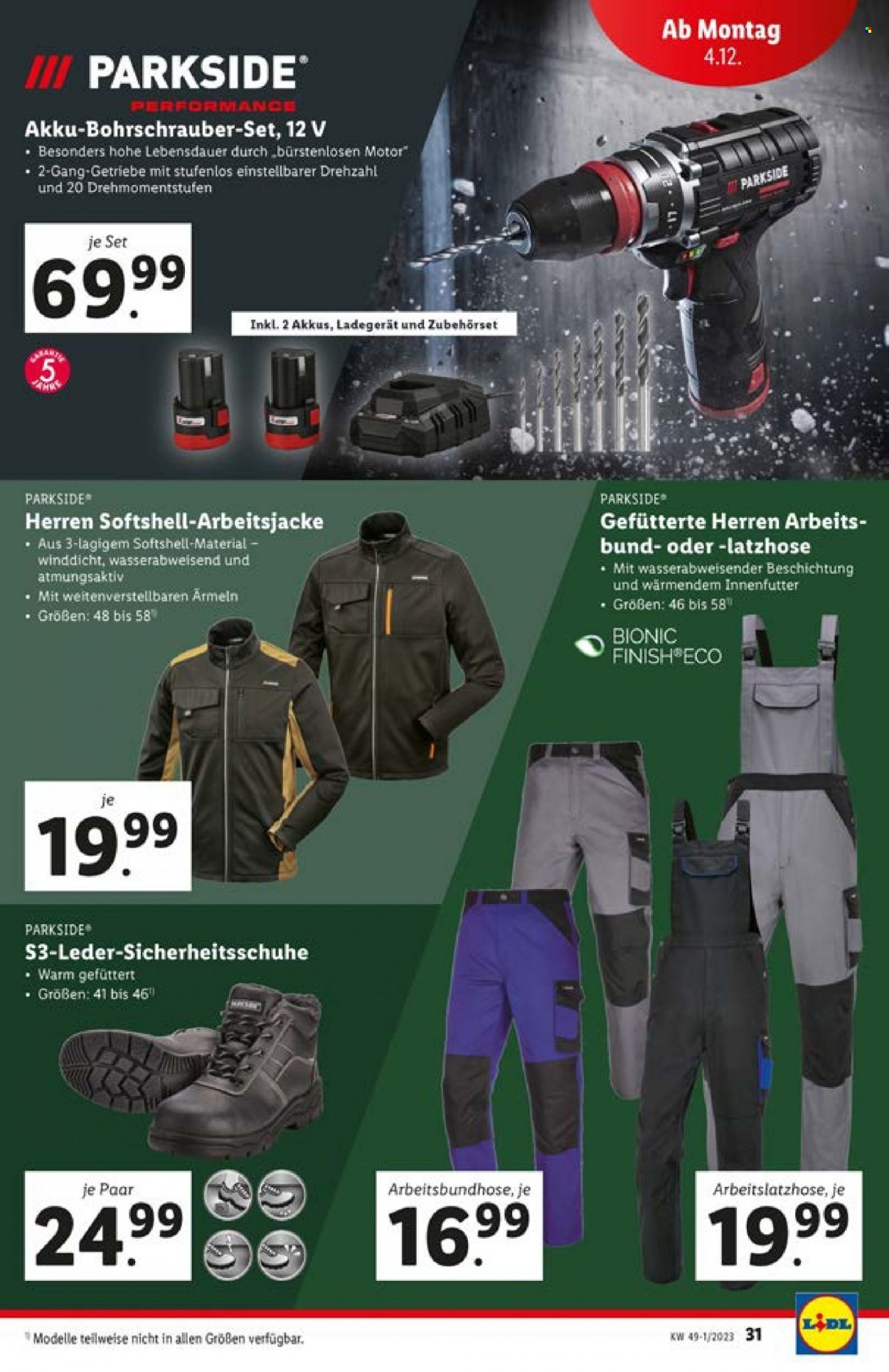 Angebote Lidl - 30.11.2023 - 2.12.2023. Seite 33