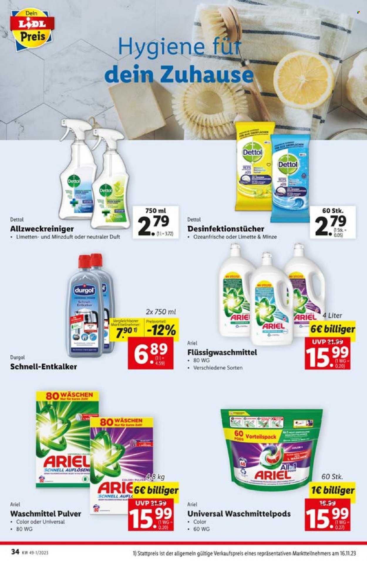Angebote Lidl - 30.11.2023 - 2.12.2023. Seite 36