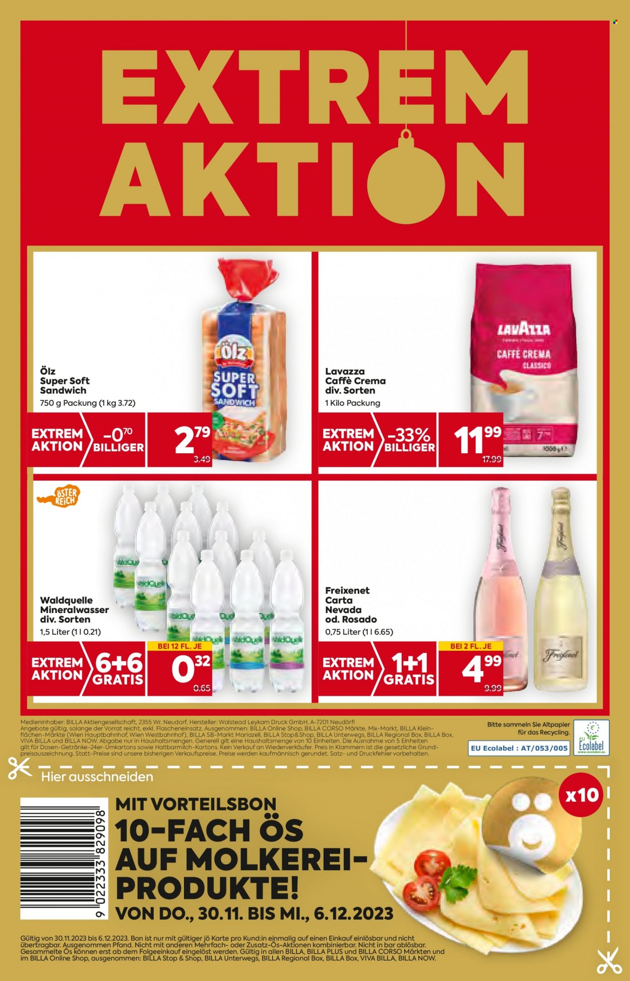Angebote Billa - 30.11.2023 - 6.12.2023. Seite 20