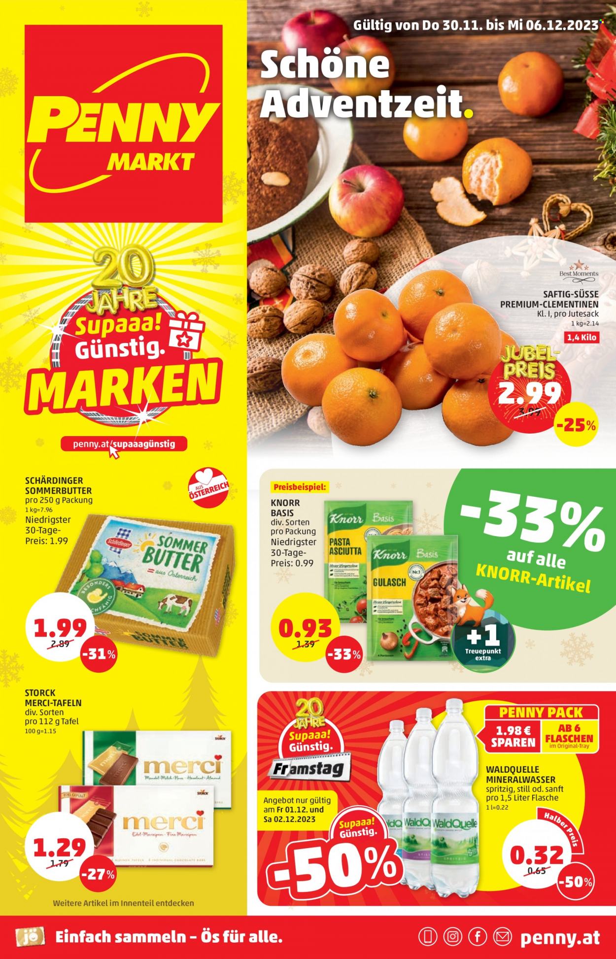 Angebote Penny - 30.11.2023 - 6.12.2023. Seite 1