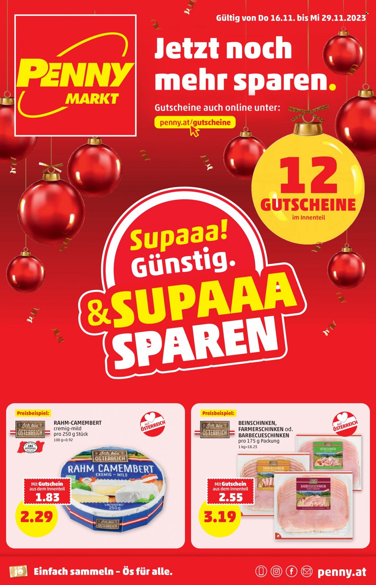 Angebote Penny - 16.11.2023 - 29.11.2023. Seite 1