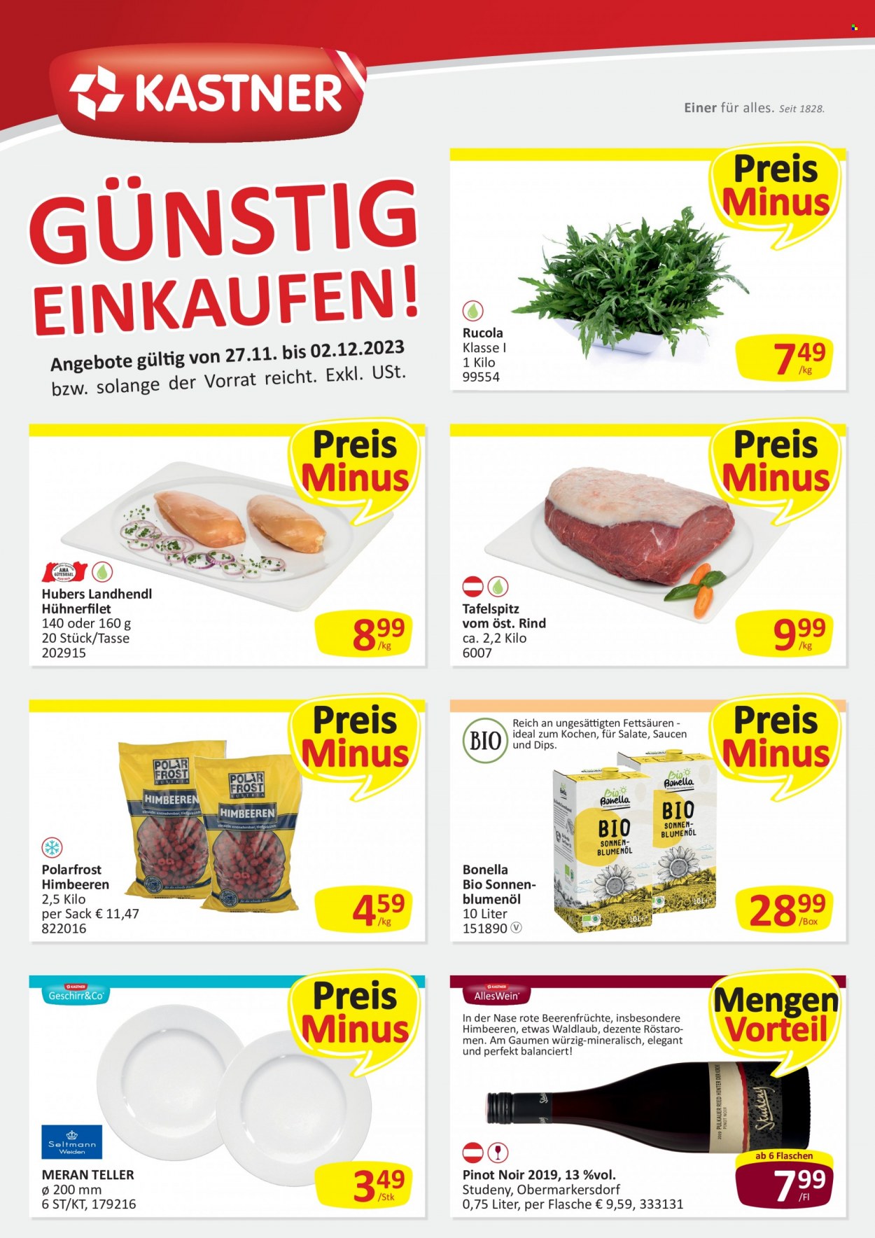 Angebote KASTNER - 27.11.2023 - 2.12.2023. Seite 1