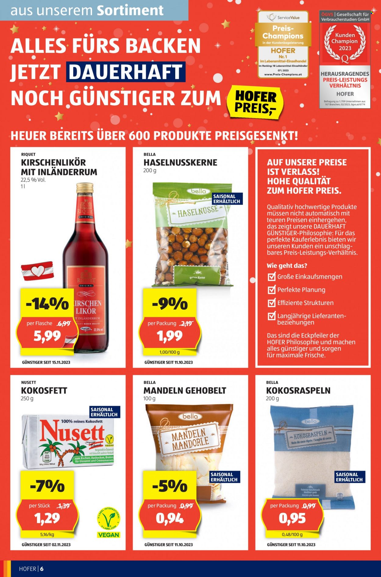 Angebote Hofer - 1.12.2023 - 7.12.2023. Seite 6