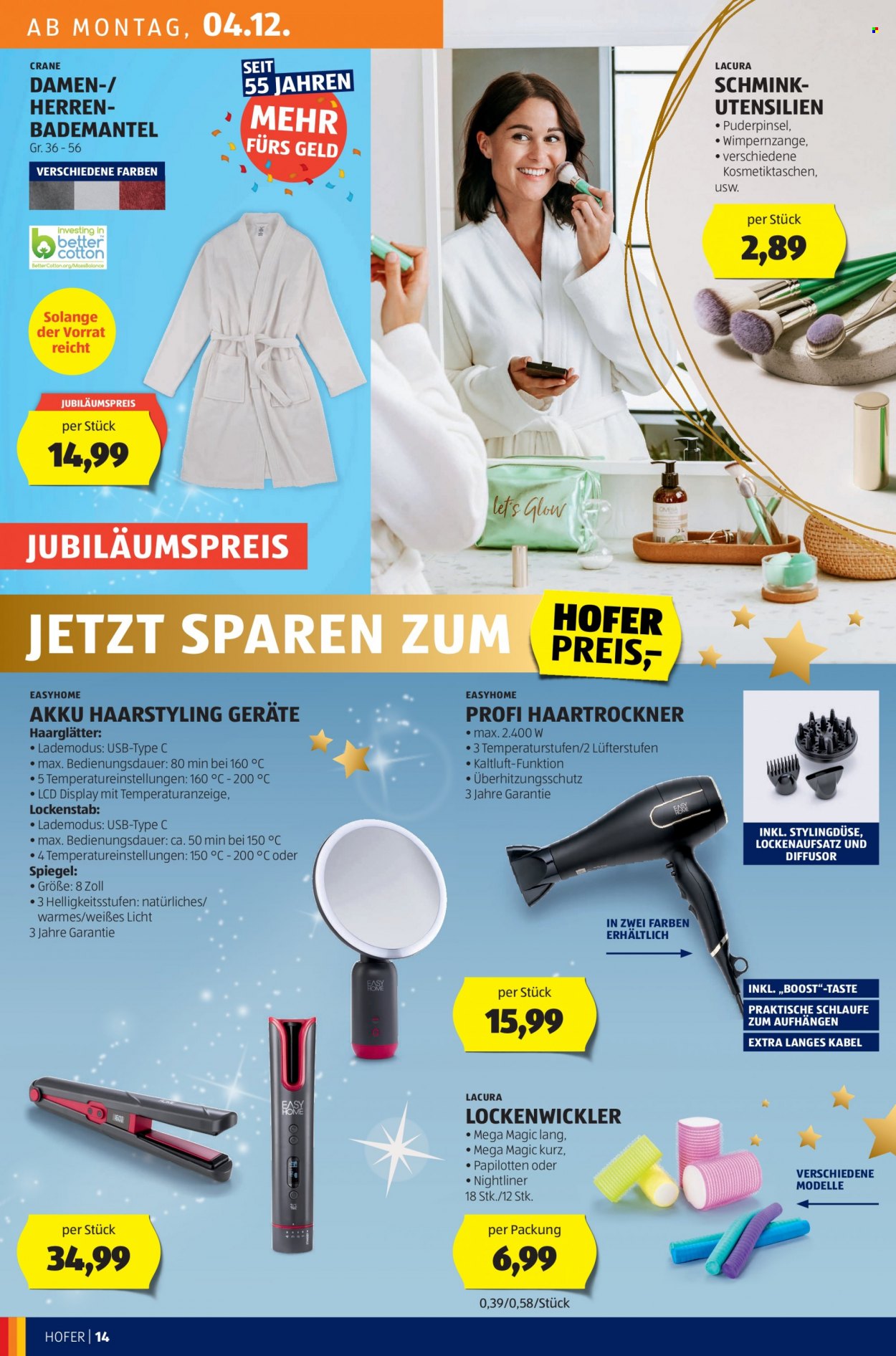 Angebote Hofer - 1.12.2023 - 7.12.2023. Seite 16